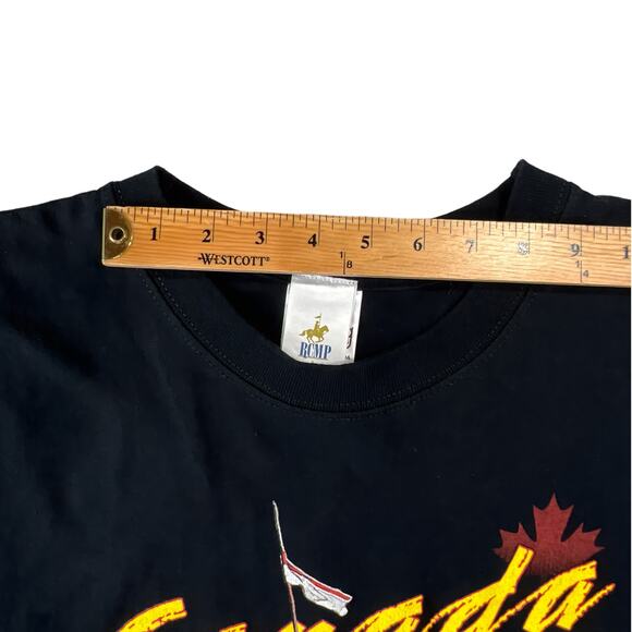 Royal Canadian Mounted Police Horse & Rider Canada Tee Shirt XL Black RCMP - Picture 7 of 11
